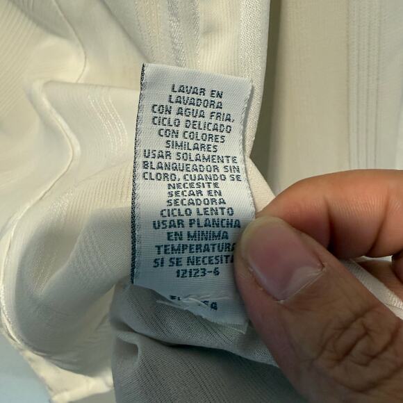 east 5th womens white button down size large - Picture 6 of 10